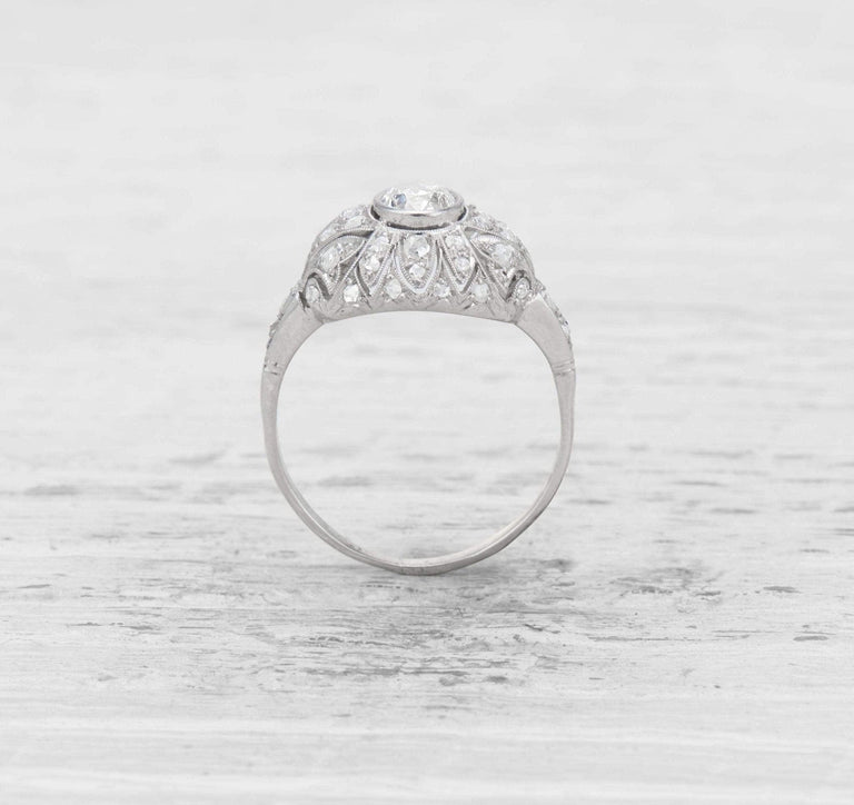 .35 CARAT EDWARDIAN DIAMOND ENGAGEMENT RING