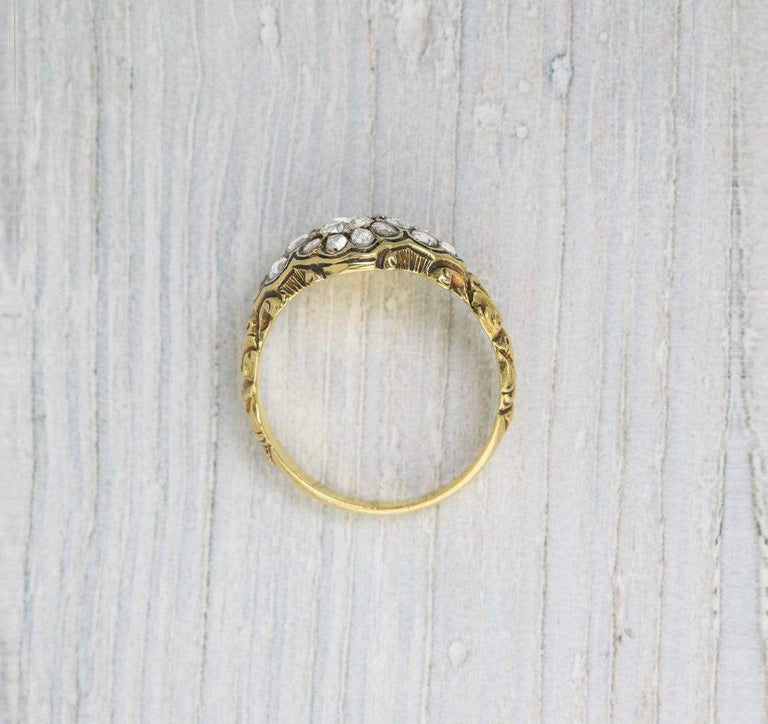 .38 Carat Antique Victorian Gold Diamond Engagement Ring