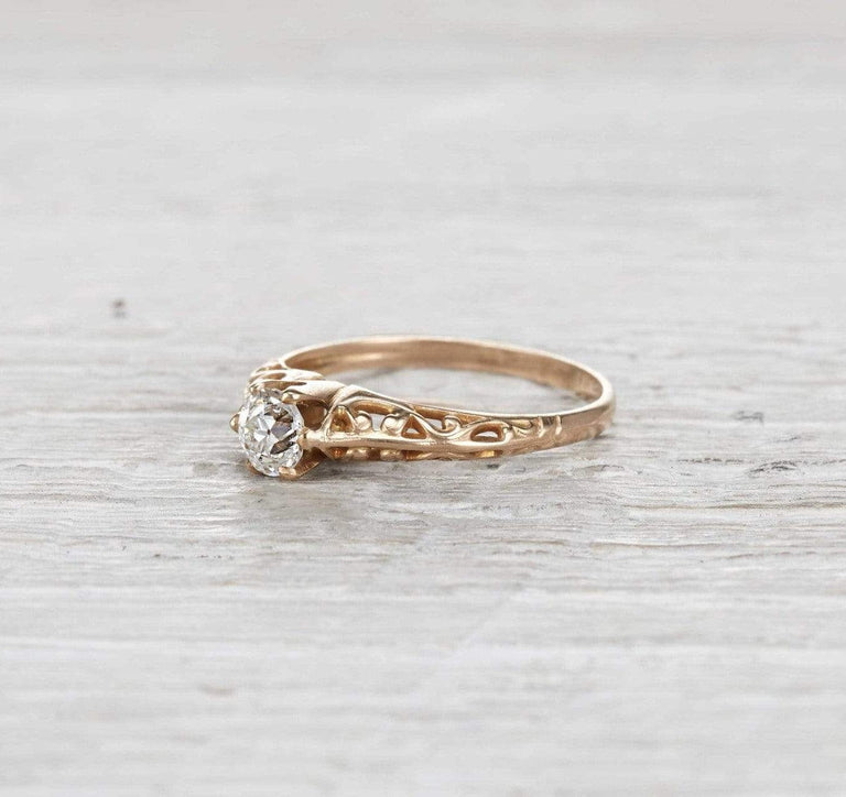 .39 Carat Victorian Engagement Ring