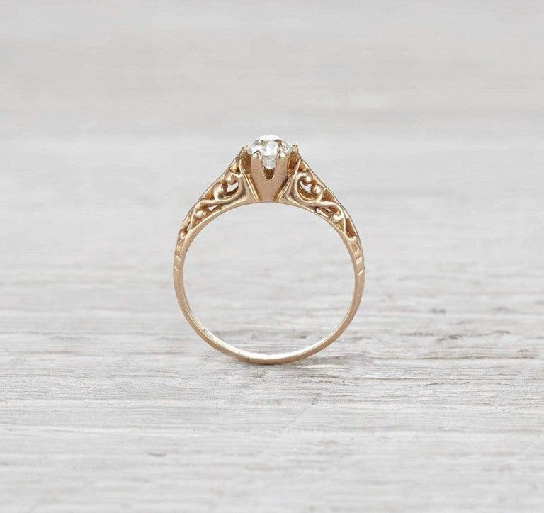 .39 Carat Victorian Engagement Ring