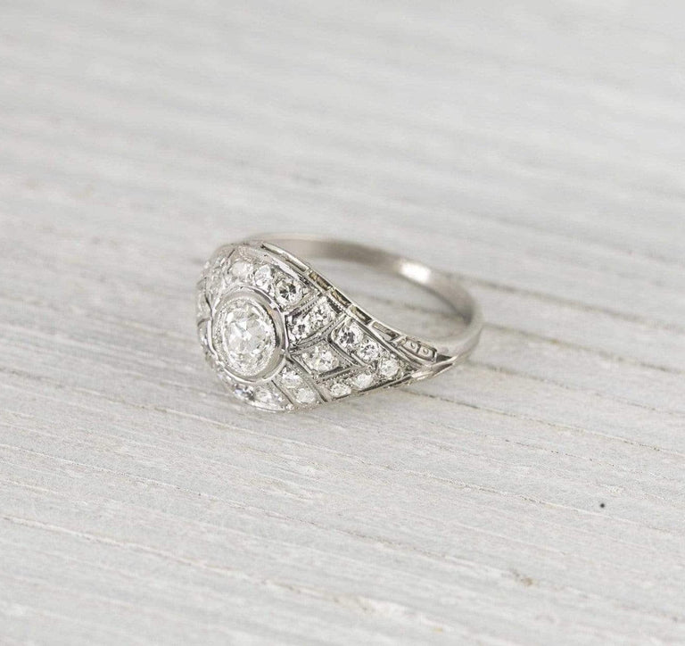 .40 Carat Antique Vintage Engagement Ring