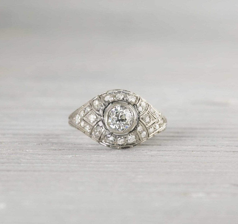 .40 Carat Antique Vintage Engagement Ring