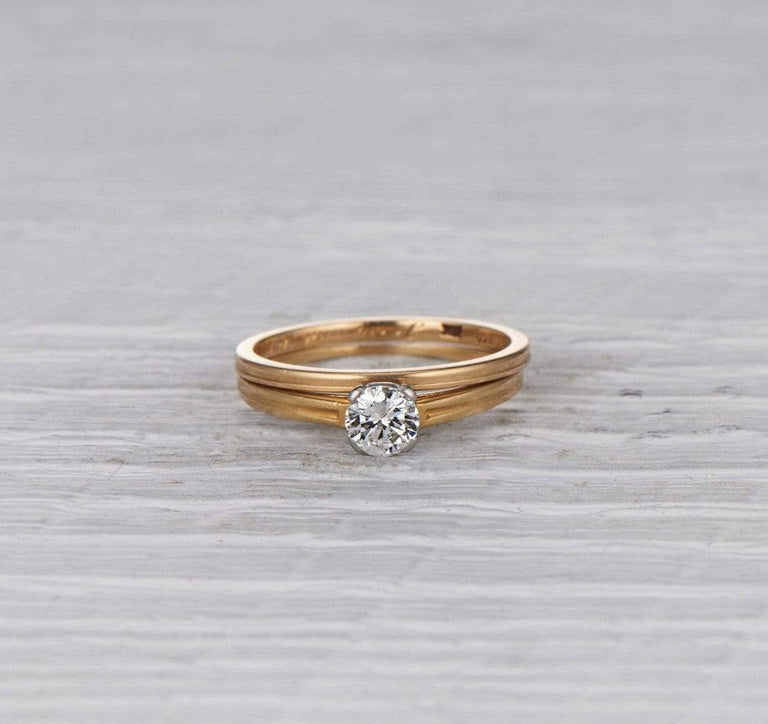 .40 Carat Retro Tiffany & Co. Wedding Set