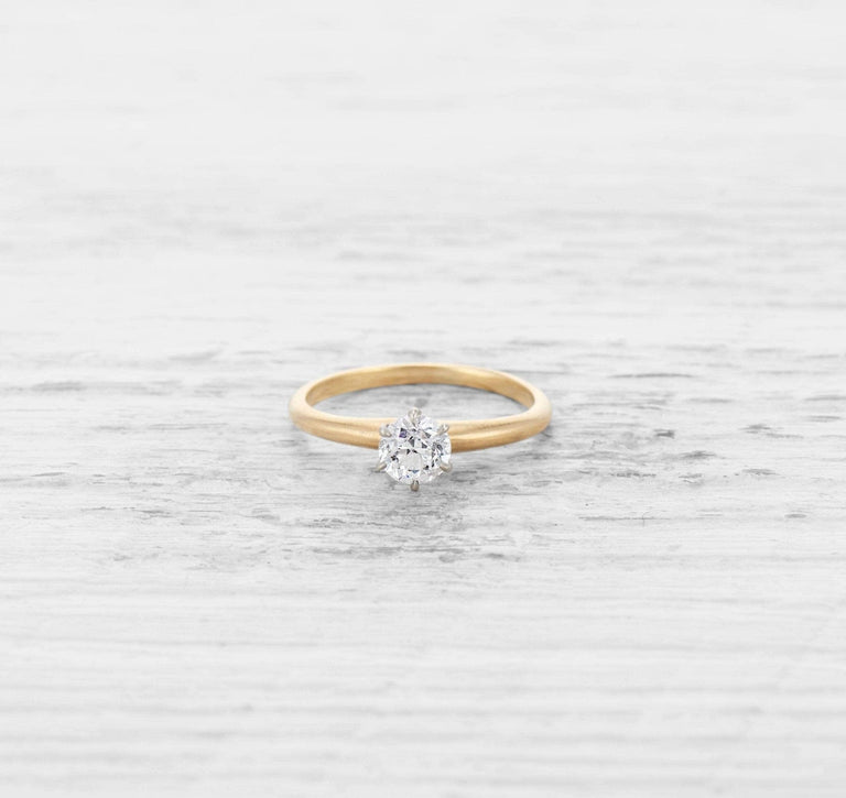 .44 CARAT TIFFANY & CO ANTIQUE DIAMOND SOLITAIRE ENGAGEMENT RING