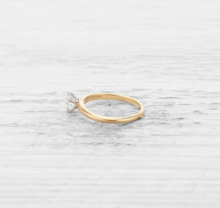 .44 CARAT TIFFANY & CO ANTIQUE DIAMOND SOLITAIRE ENGAGEMENT RING