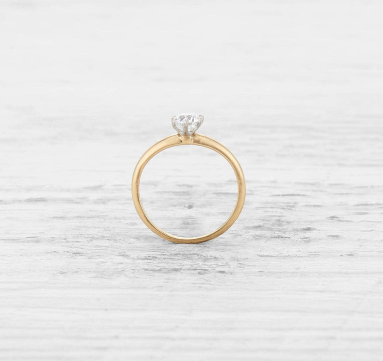 .44 CARAT TIFFANY & CO ANTIQUE DIAMOND SOLITAIRE ENGAGEMENT RING