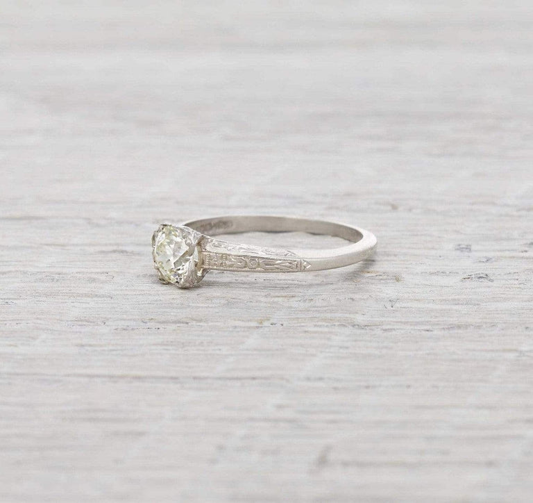 .45 Carat Art Deco Engagement Ring