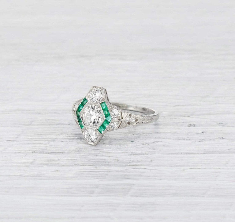 .45 Carat Art Deco Ring