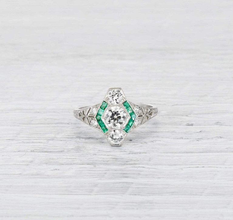 .45 Carat Art Deco Ring