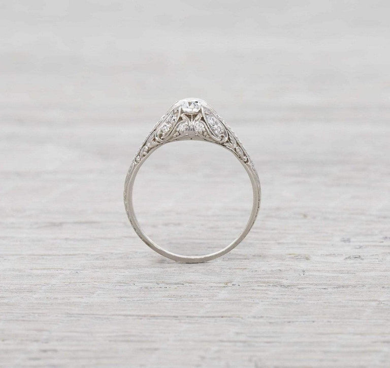 .45 Carat Diamond Edwardian Engagement Ring