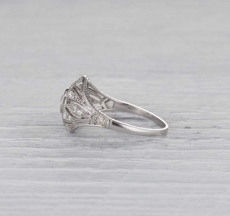 .45 Carat Early Art Deco Diamond Ring