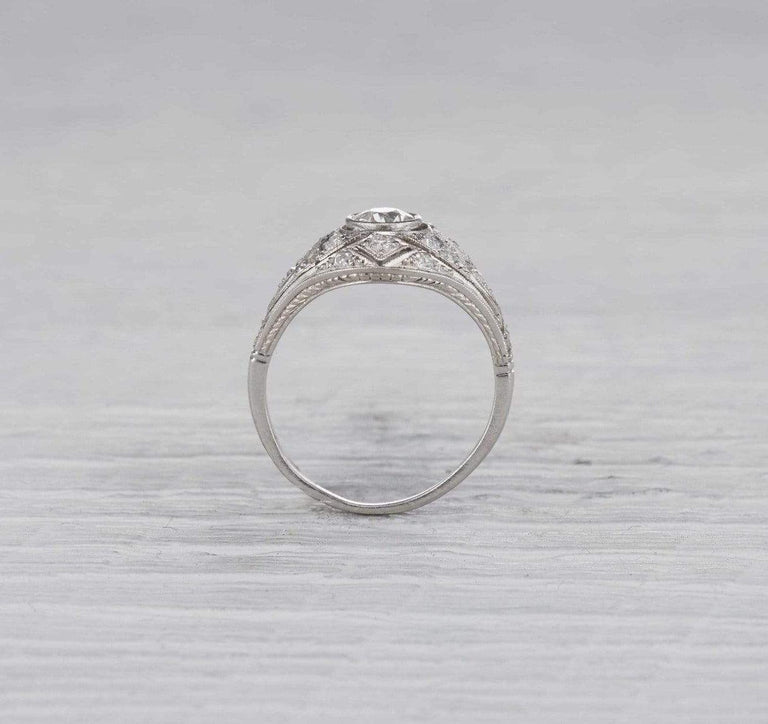 .45 Carat Early Art Deco Diamond Ring