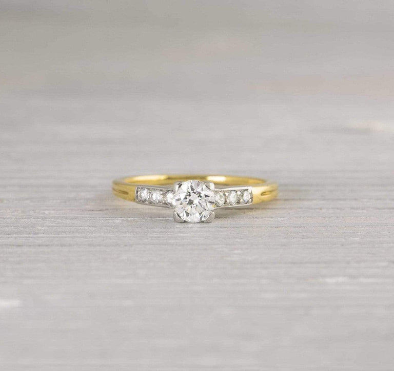 .45 Carat Vintage Tiffany & Co. Diamond Engagement Ring