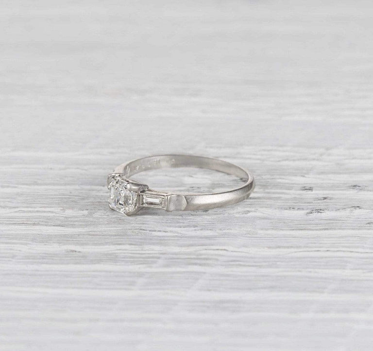 .50 Carat Art Deco Engagement Ring