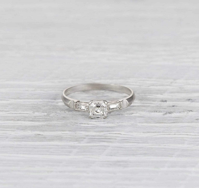 .50 Carat Art Deco Engagement Ring