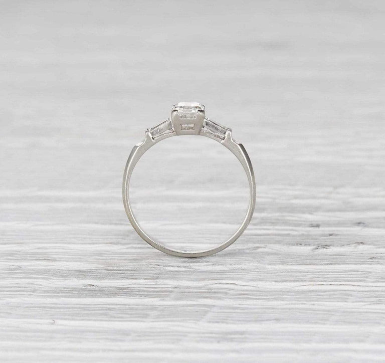 .50 Carat Art Deco Engagement Ring
