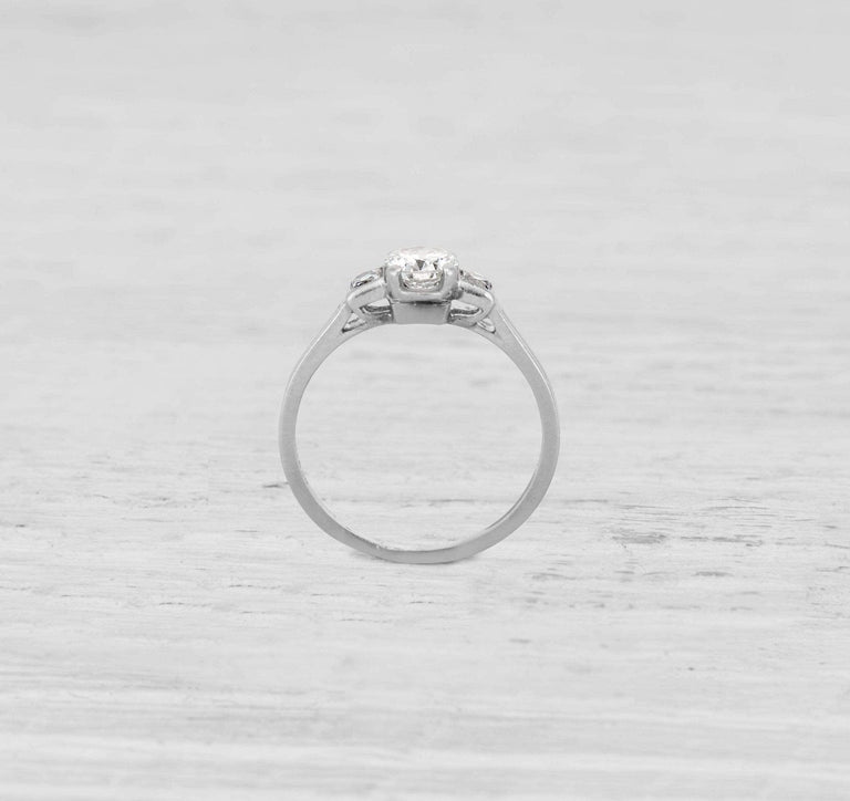 .50 CARAT ART DECO TIFFANY & CO DIAMOND ENGAGEMENT RING