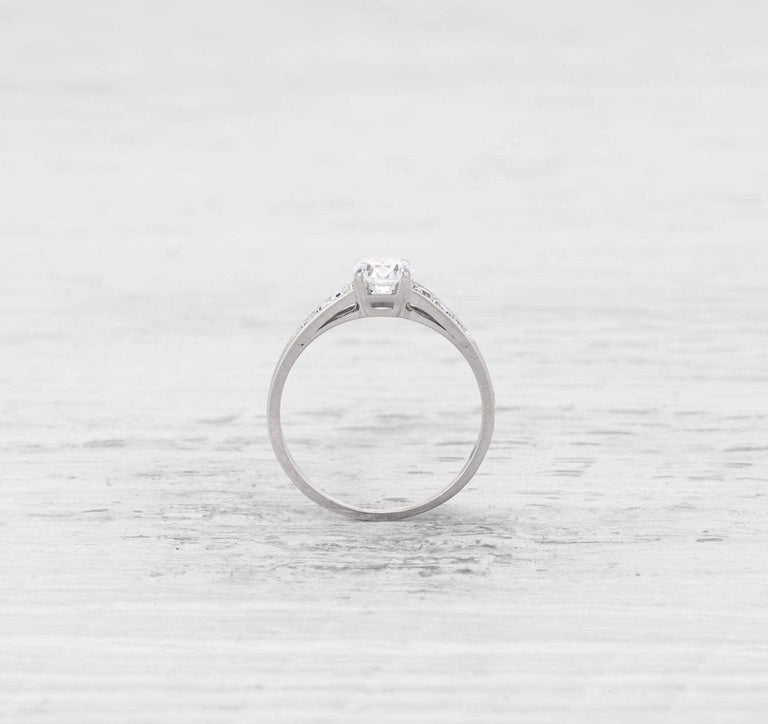 .50 CARAT DIAMOND TIFFANY & CO ART DECO ENGAGEMENT RING