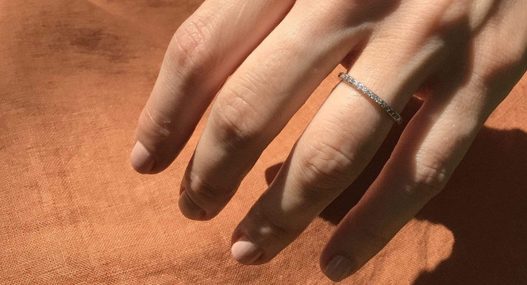 .50 Carat Edwardian Diamond Eternity Band