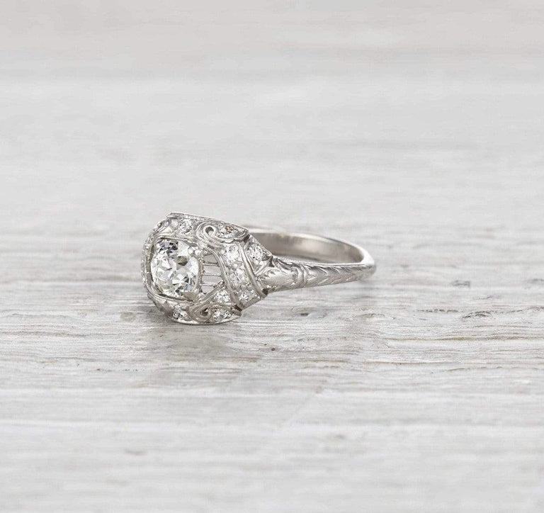 .50 Carat Edwardian Engagement Ring
