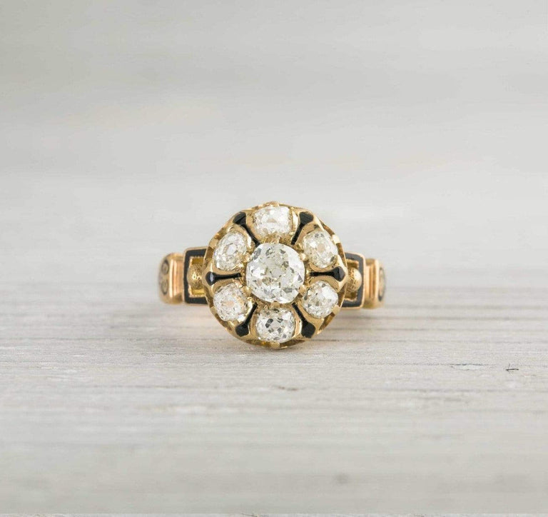 .50 Carat Gold Antique Victorian Engagement Ring