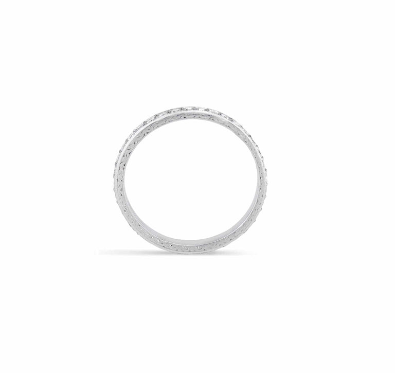 .50 Carat Single Cut Diamond Eternity Band