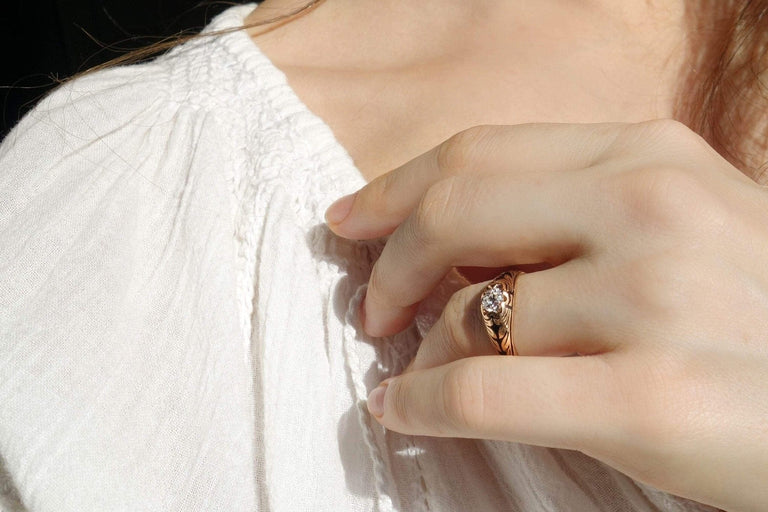 .50 Carat Victorian Diamond Engagement Ring