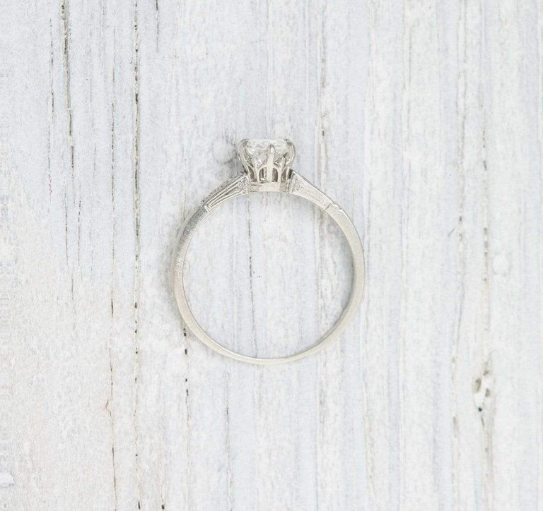 .50 Carat Vintage Art Deco Diamond Engagement Ring