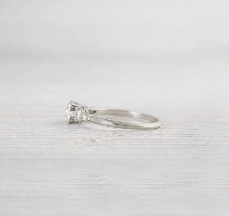 .51 Carat Vintage Art Deco Diamond Engagement Ring