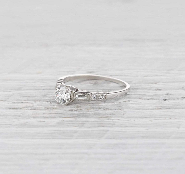 .52 Carat Art Deco Engagement Ring