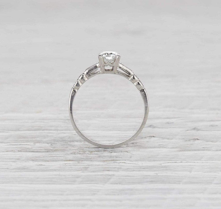 .52 Carat Art Deco Engagement Ring