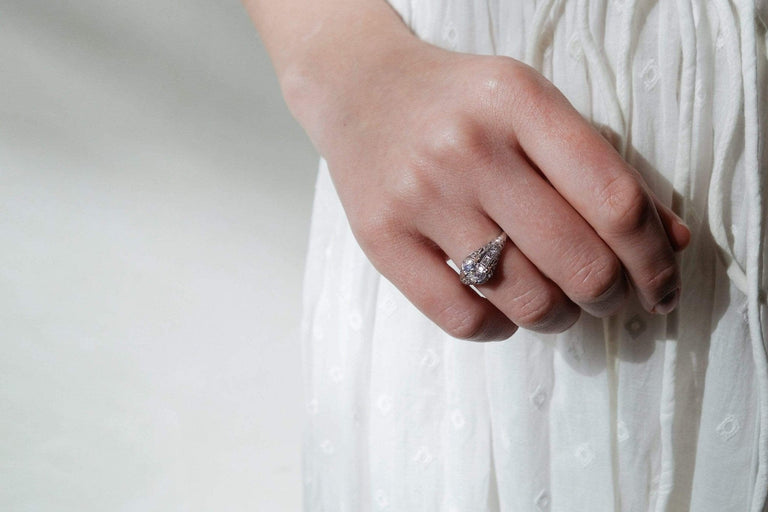 .52 CARAT EDWARDIAN DIAMOND ENGAGEMENT RING