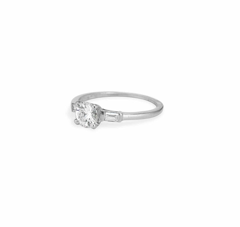 .52 CARAT VINTAGE DIAMOND ENGAGEMENT RING