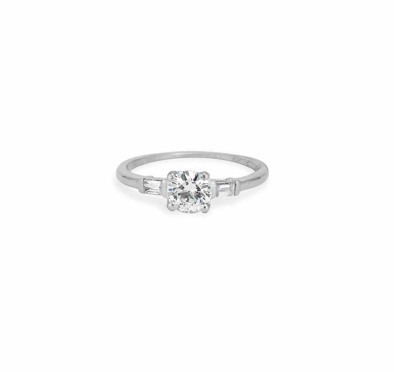 .52 CARAT VINTAGE DIAMOND ENGAGEMENT RING