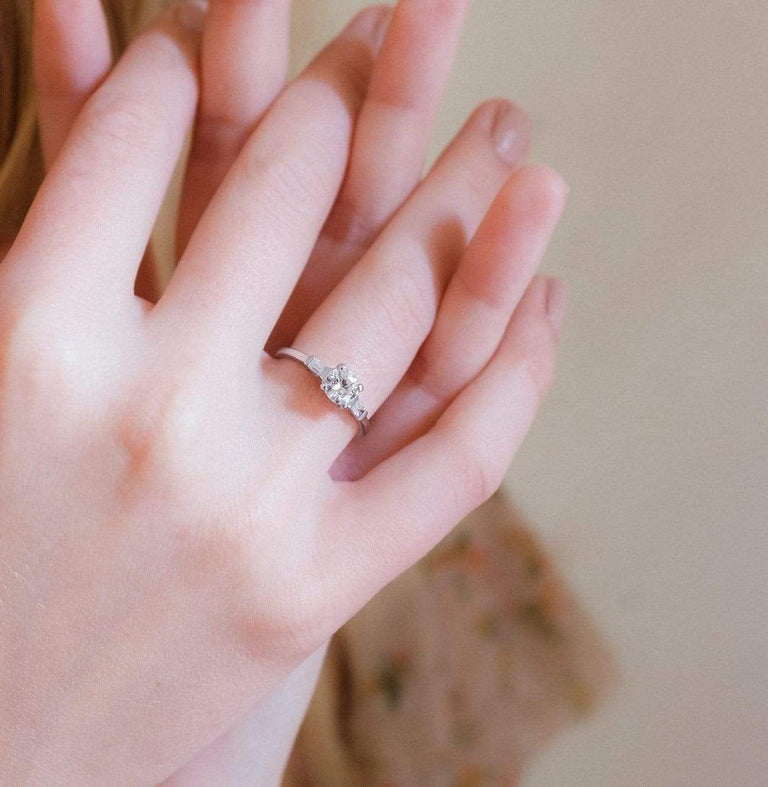 .52 CARAT VINTAGE DIAMOND ENGAGEMENT RING