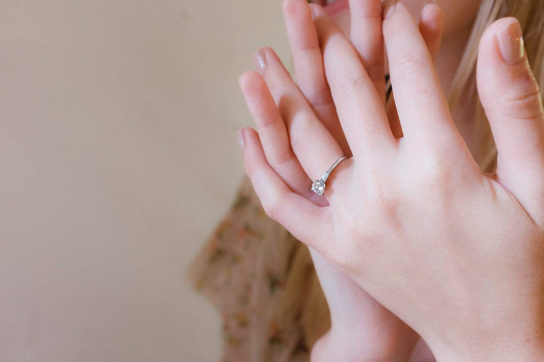 .52 CARAT VINTAGE DIAMOND ENGAGEMENT RING