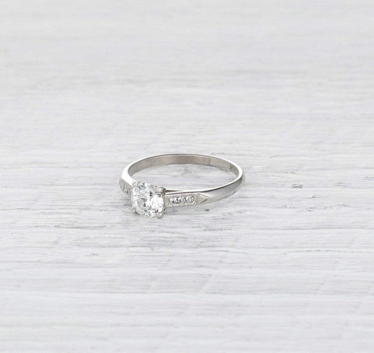 .53 Carat Art Deco Engagement Ring