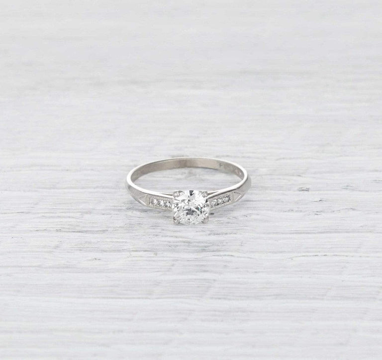 .53 Carat Art Deco Engagement Ring