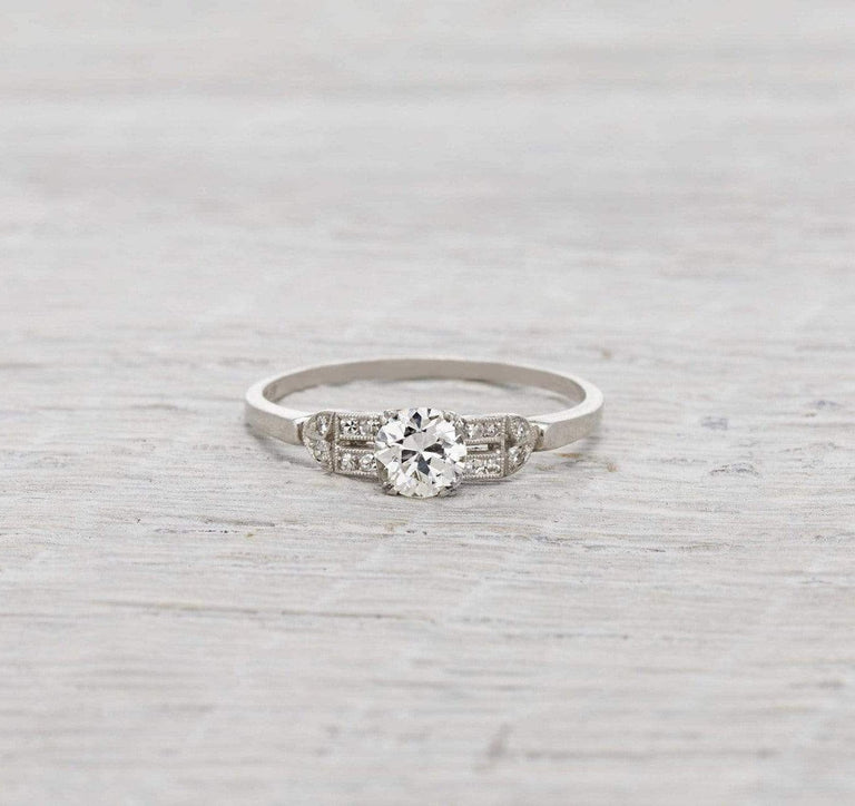 .53 Carat Diamond Art Deco Engagement Ring