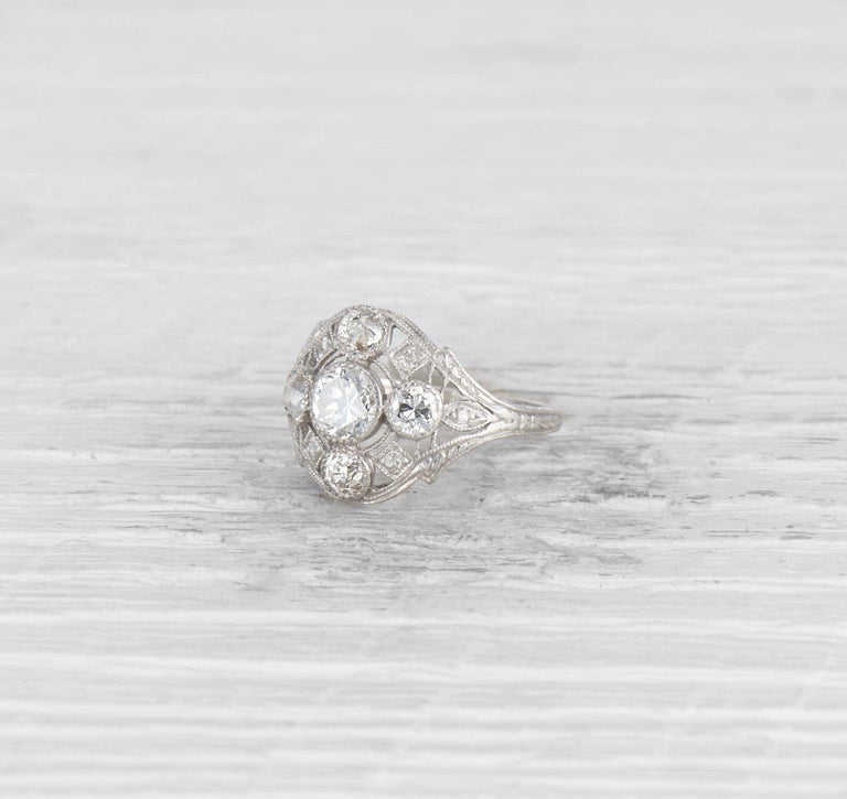 .54 CARAT ART DECO DIAMOND RING