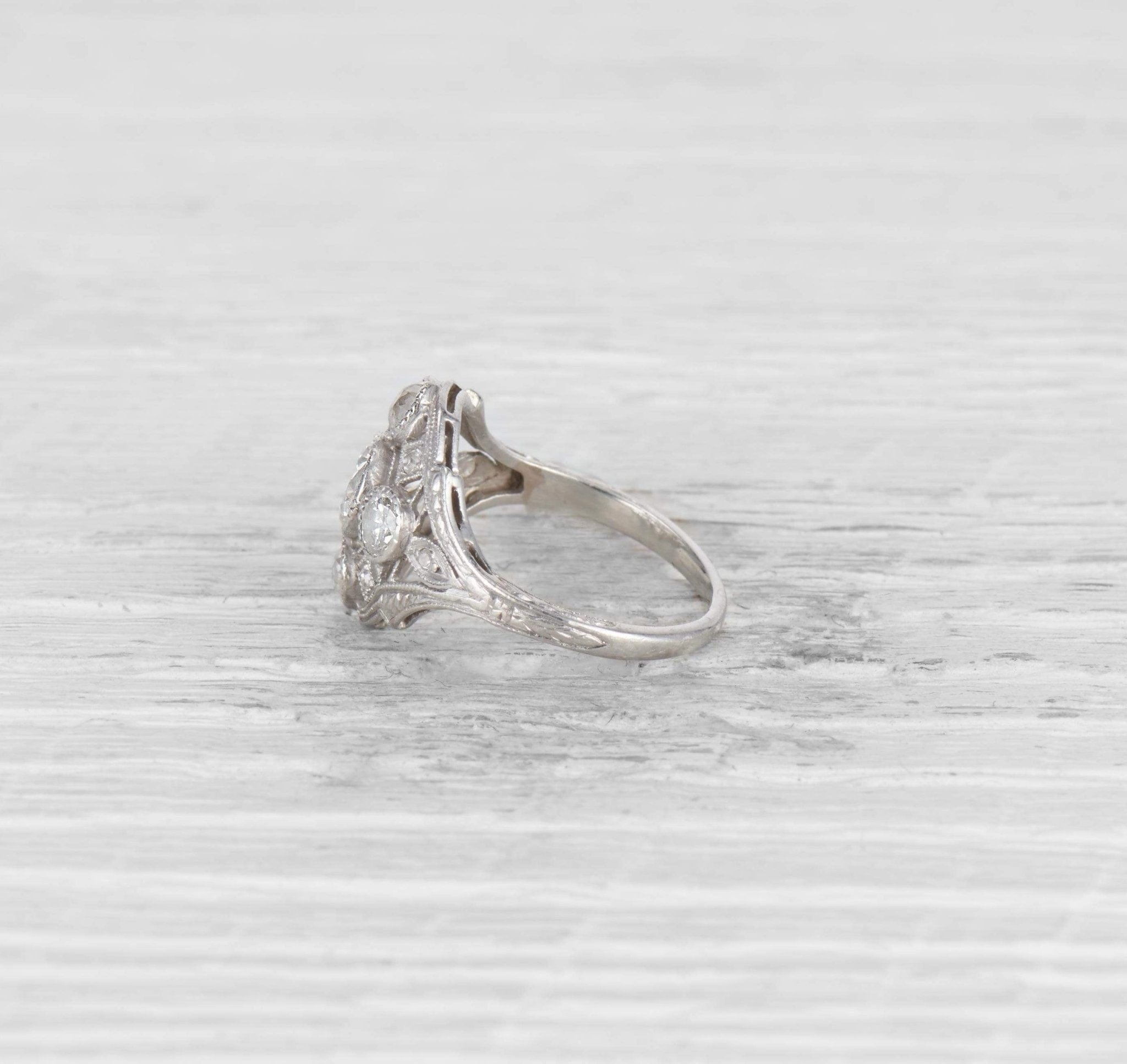54 CARAT ART DECO DIAMOND RING – Erstwhile