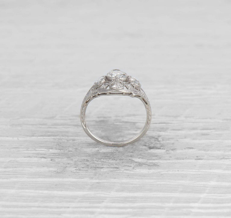 .54 CARAT ART DECO DIAMOND RING