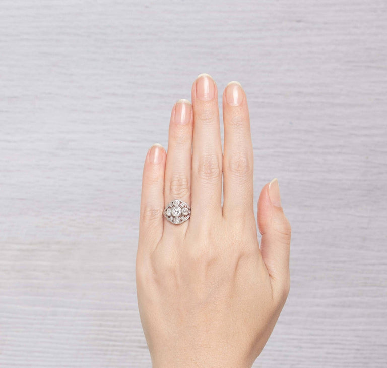 .54 CARAT ART DECO DIAMOND RING