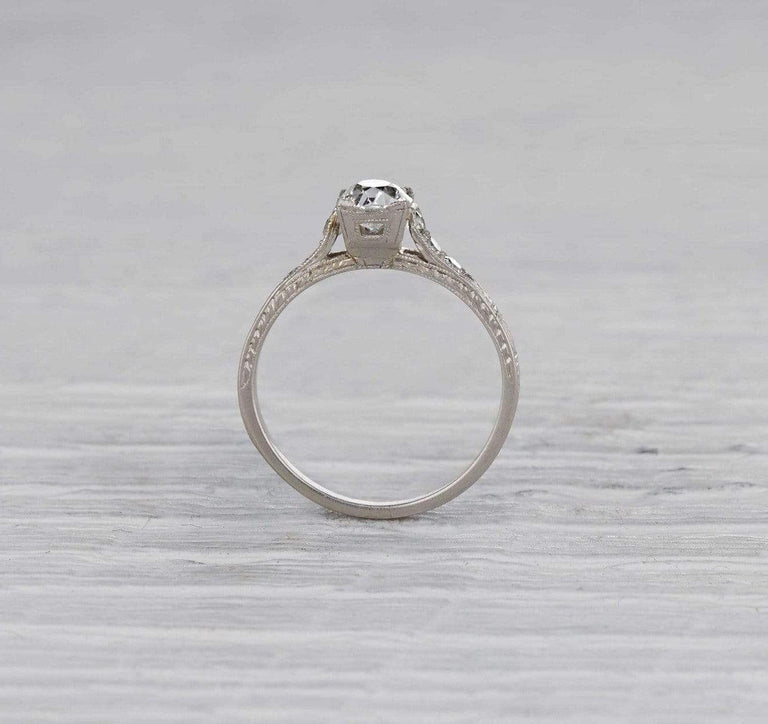 .54 Carat Art Deco Engagement Ring