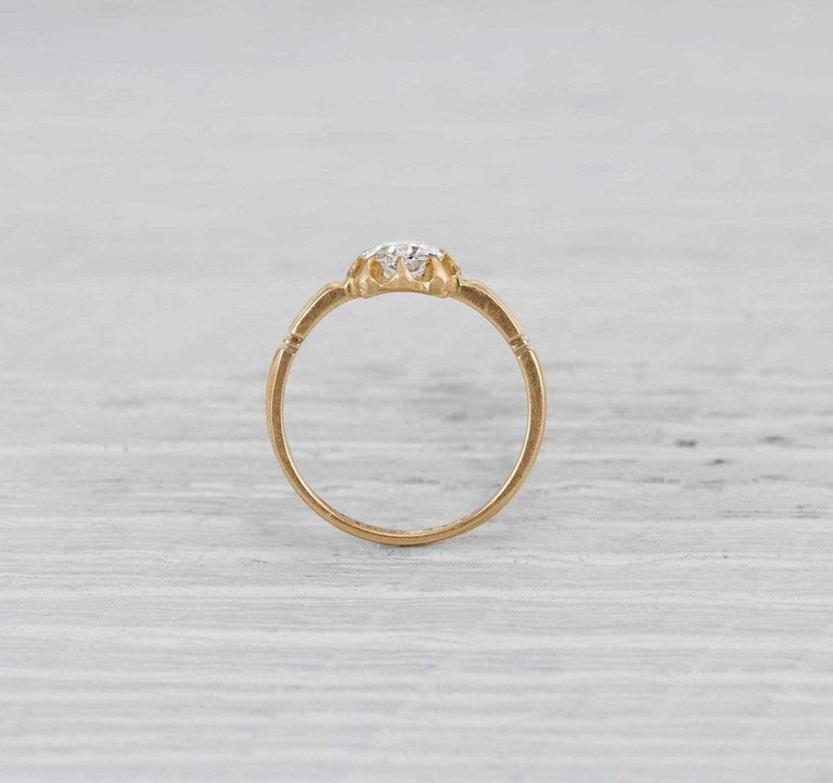 .54 Carat Victorian Diamond SOLITAIRE Engagement Ring