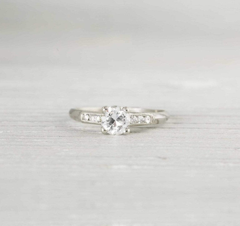 .54 Carat Vintage Art Deco Engagement Ring
