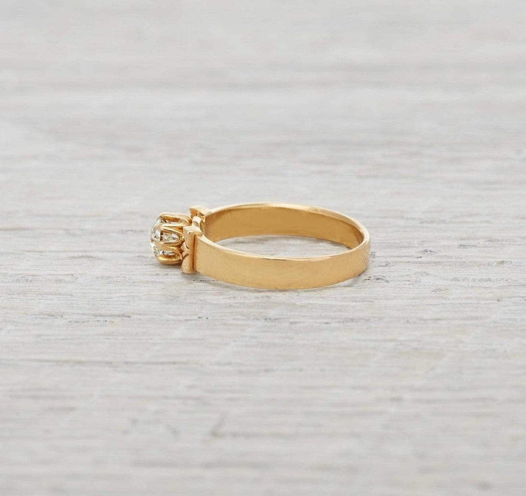 .55 Carat Antique Victorian Diamond Solitaire Engagement Ring