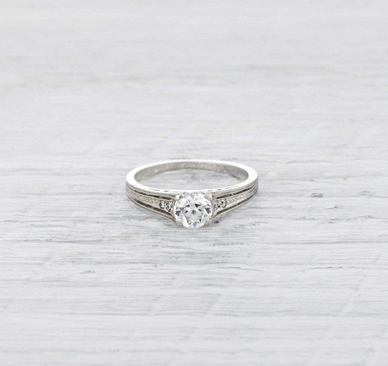 .55 Carat Art Deco Engagement Ring