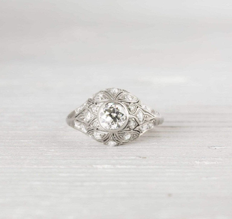 .55 Carat Vintage Edwardian Diamond Engagement Ring
