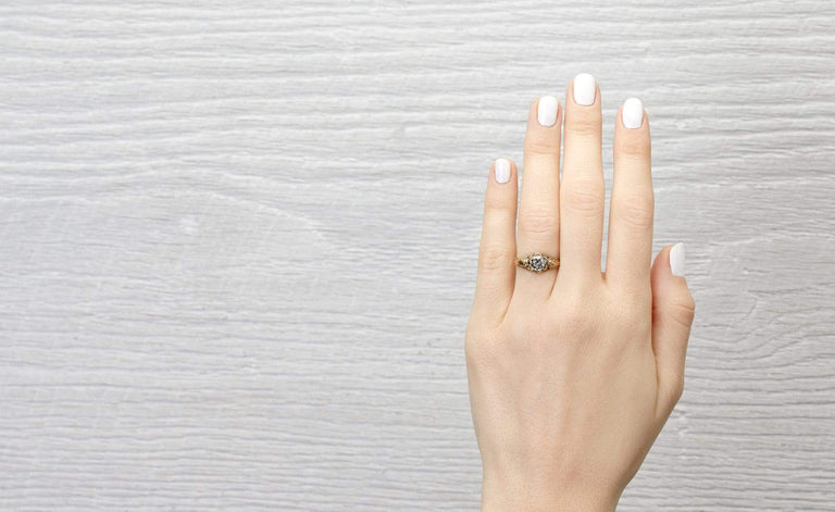 .56 Carat Gold Victorian Engagement Ring